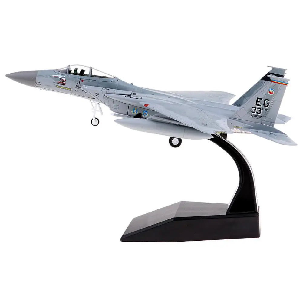 Diecast Airplane Model Toy 1/100 Scale Alloy Simulation US F15 Airplane Aircraft Plane Model Kids Toy Gift For Collection
Diecast Airplane Model Toy 1/100 Scale Alloy Simulation US F15 Airplane Aircraft Plane Model Kids Toy Gift For Collection