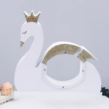 1PC Lovely Swan Shape Hollow Wooden Creative Saving Pot Piggy Bank for Kids Room 
1PC Lovely Swan Shape Hollow Wooden Creative Saving Pot Piggy Bank for Kids Room