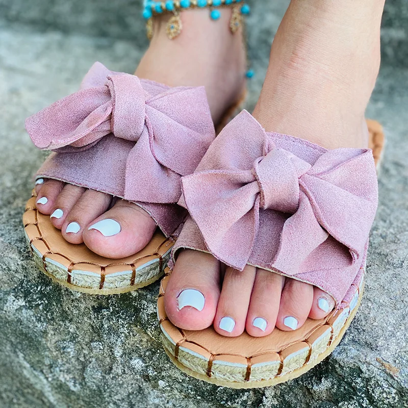 2021Women Slippers Summer Sandals Bowknot Casual Beach Shoes Ladies Fashion Shoe Female Flats Flip Flops New Slides Footwear
2021Women Slippers Summer Sandals Bowknot Casual Beach Shoes Ladies Fashion Shoe Female Flats Flip Flops New Slides Footwear