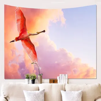 Nordic Fabric Animal Bird Tapestry Living room Paintings Sofa Background Cloth Upholstery Tapestry
Nordic Fabric Animal Bird Tapestry Living room Paintings Sofa Background Cloth Upholstery Tapestry