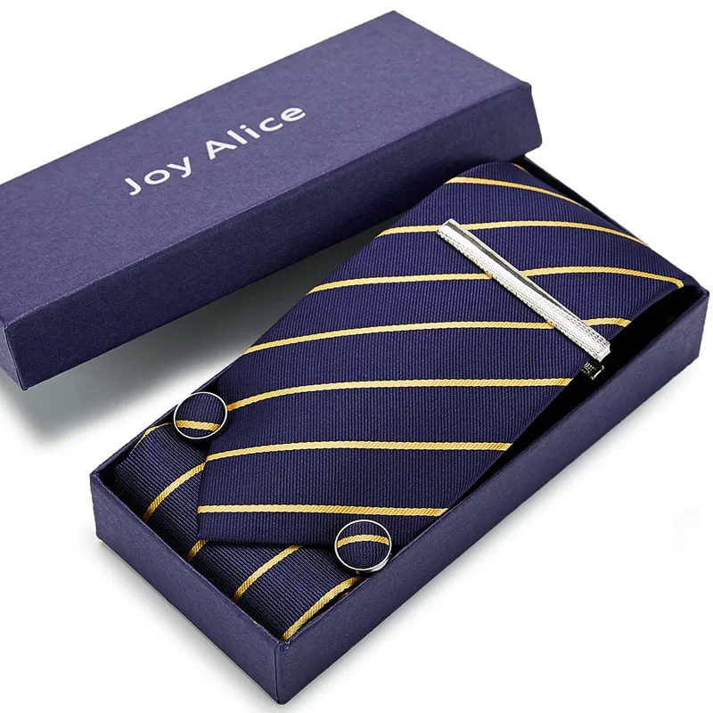 Luxury Tie Paisley Classic Striped Men's Neckties Wedding Fashion Party Man Tie Handkerchief Pin Cufflinks Gift Box Packing
Luxury Tie Paisley Classic Striped Men's Neckties Wedding Fashion Party Man Tie Handkerchief Pin Cufflinks Gift Box Packing