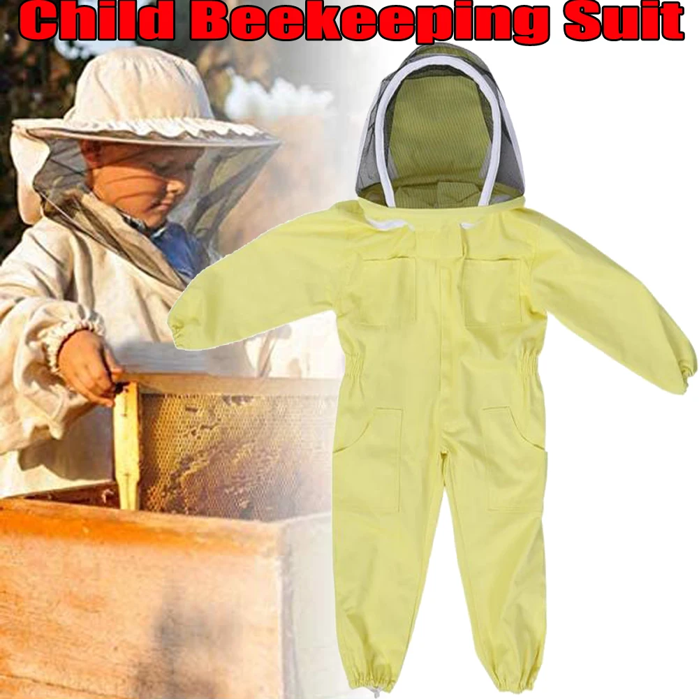 Child Beekeeping Suit Breathable Clothing Anti-Bee Jumpsuit Farm Visitor Protection
Child Beekeeping Suit Breathable Clothing Anti-Bee Jumpsuit Farm Visitor Protection