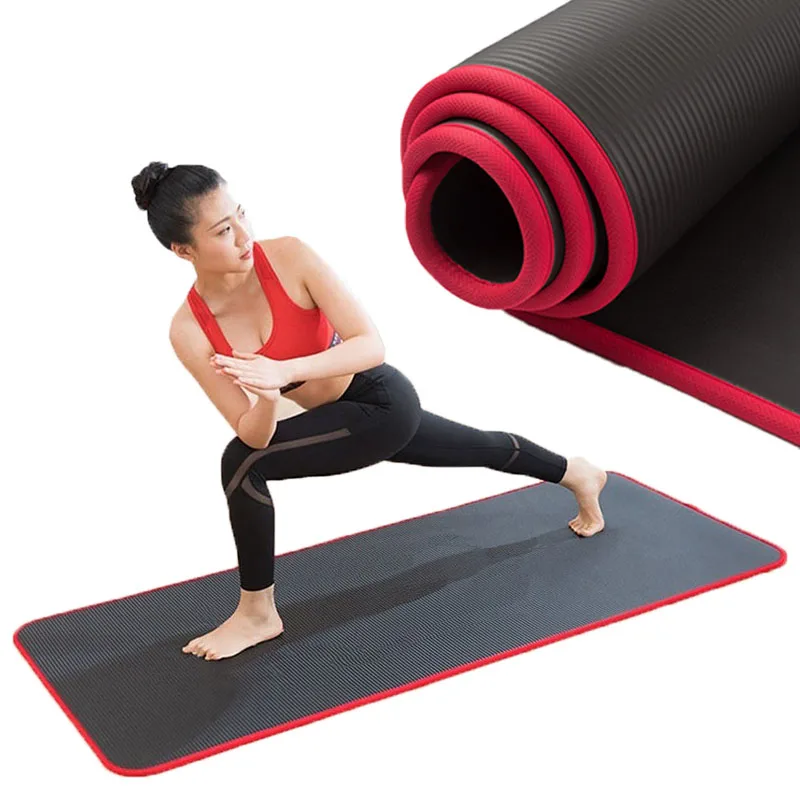 10MM Extra Thick 183cmX61cm High Quality Non-slip Yoga Mats For Fitness Tasteless Pilates Gym Exercise Pads with Bandages
10MM Extra Thick 183cmX61cm High Quality Non-slip Yoga Mats For Fitness Tasteless Pilates Gym Exercise Pads with Bandages