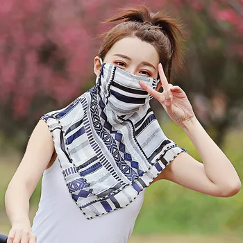 Spring Summer Women Mask Scarf Multi-function Chiffon Veil Female Neckerchief Soft Breathable Comfortable Colorfast Anti-Pilling
Spring Summer Women Mask Scarf Multi-function Chiffon Veil Female Neckerchief Soft Breathable Comfortable Colorfast Anti-Pilling
