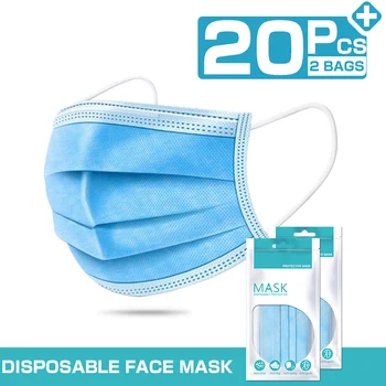 10/40Pcs Disposable Protective Mask 3 Layers Dustproof Facial Protective Cover Masks Maldehyde Prevent bacteria Masks
10/40Pcs Disposable Protective Mask 3 Layers Dustproof Facial Protective Cover Masks Maldehyde Prevent bacteria Masks