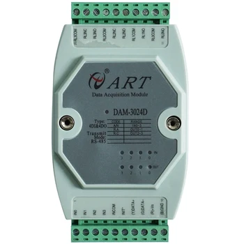 Digital Module 4-channel Isolated Input 4-channel Relay PLC Switch Input and Output Module DAM3024
Digital Module 4-channel Isolated Input 4-channel Relay PLC Switch Input and Output Module DAM3024