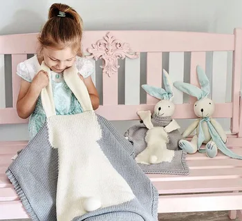 White Pink Baby Blanket Wrap Knitted Blanket For Kid Rabbit Cartoon Plaid Infant Toddler Bedding Swaddling for Children Boy Girl
White Pink Baby Blanket Wrap Knitted Blanket For Kid Rabbit Cartoon Plaid Infant Toddler Bedding Swaddling for Children Boy Girl