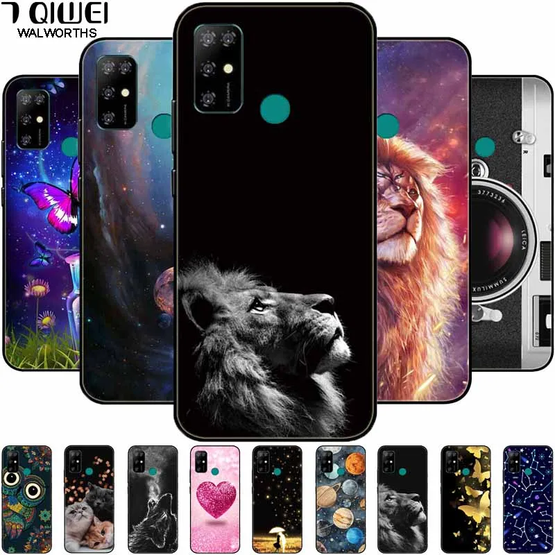 For Doogee X96 Pro Case X95 n30 Soft Slim Silicone TPU Protective Funda for N30 Phone Cases X 95 Painted Shell Capa | Мобильные
