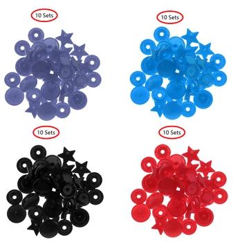 40 Set T5 Snap Buttons Star/Heart Shape Plastic Botones Rainbow Color Clip Fastener DIY Clothing Diaper Embroidery Crafts Buckle 
40 Set T5 Snap Buttons Star/Heart Shape Plastic Botones Rainbow Color Clip Fastener DIY Clothing Diaper Embroidery Crafts Buckle