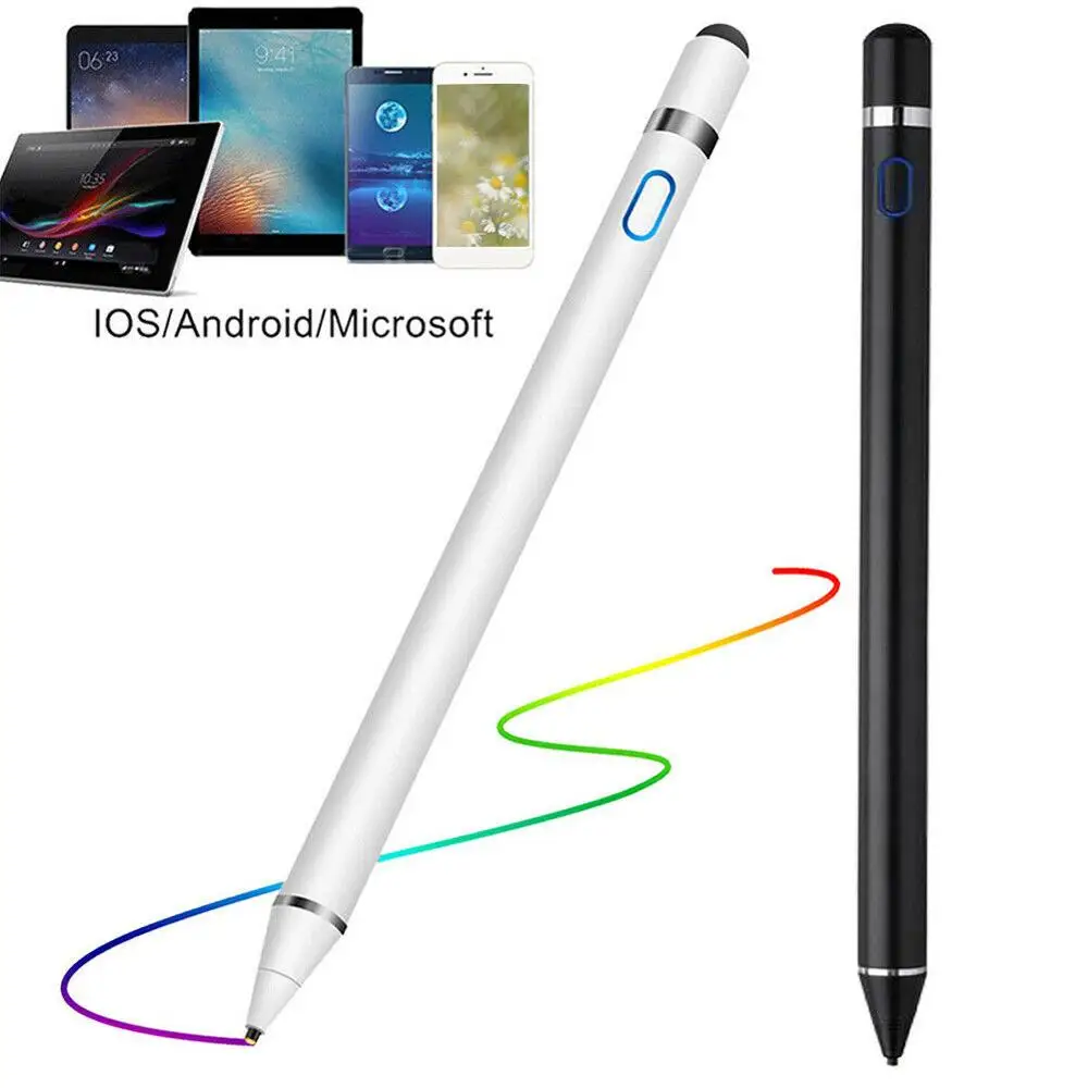 Фото Активный стилус для iPad Apple Pencil 1 2 IOS планшета Android карандаш Huawei Samsung - купить