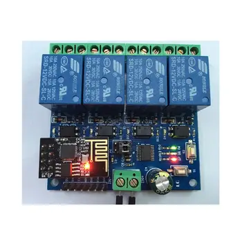 DC 12V ESP8266 & ESP-01 WIFI Relay Module Four Channels For Smart Home Intelligent Furniture New
DC 12V ESP8266 & ESP-01 WIFI Relay Module Four Channels For Smart Home Intelligent Furniture New