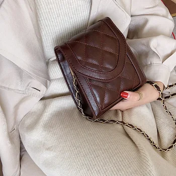 Ins Ultra-fire Small Bag Female Ling Ge One Shoulder Small Square Bag Chain Slant Bag Foreign Gas Female Bag 2019 New
Ins Ultra-fire Small Bag Female Ling Ge One Shoulder Small Square Bag Chain Slant Bag Foreign Gas Female Bag 2019 New
