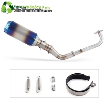 Modified Front Middle Link Pipe Scooter Exhaust Muffler Escape Full System Slip-On For yamaha NVX155 NVX 155 Aerox155 Aerox 155
Modified Front Middle Link Pipe Scooter Exhaust Muffler Escape Full System Slip-On For yamaha NVX155 NVX 155 Aerox155 Aerox 155