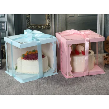 10 Inch Cake Box Clear Round Pattern Transparent Tårtask Flower Gift Box Lego Gift Dustproof Exhibition Storage Box
10 Inch Cake Box Clear Round Pattern Transparent Tårtask Flower Gift Box Lego Gift Dustproof Exhibition Storage Box