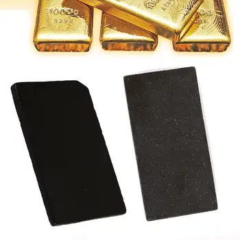 Black Stone Gold Testing Tools Gold Test Stone Portable Jewelry Maker Identification Practical Durable Touchstone
Black Stone Gold Testing Tools Gold Test Stone Portable Jewelry Maker Identification Practical Durable Touchstone