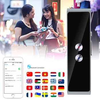 T8 Portable Voice Translator Two-Way Real Time 40 Multi-Language Russian French Translation For Learning Travelling Business
T8 Portable Voice Translator Two-Way Real Time 40 Multi-Language Russian French Translation For Learning Travelling Business