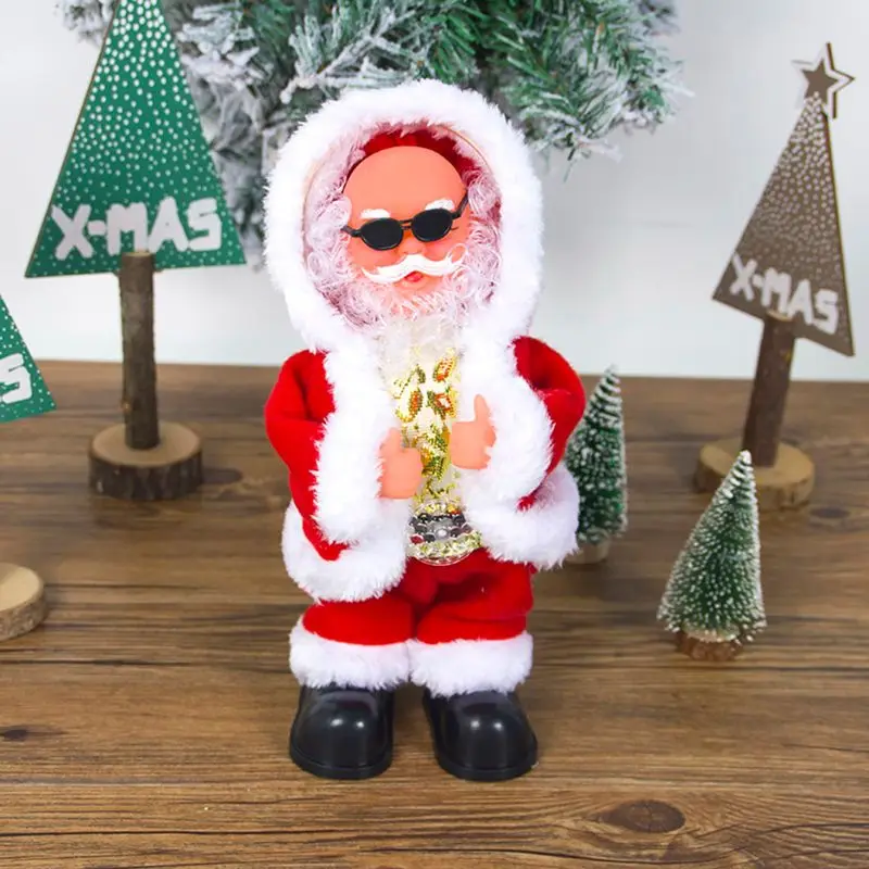 Christmas Decorations Singing Santa Claus Automatic Uncap Electric Music Children Toy
Christmas Decorations Singing Santa Claus Automatic Uncap Electric Music Children Toy