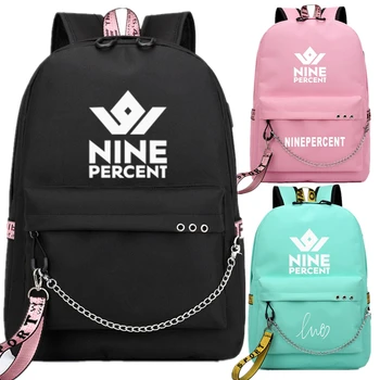 Nine Percent IKun Stars Fans USB Backpack School Bags Mochila Travel Bags Laptop Chain Backpack Headphone USB Port
Nine Percent IKun Stars Fans USB Backpack School Bags Mochila Travel Bags Laptop Chain Backpack Headphone USB Port