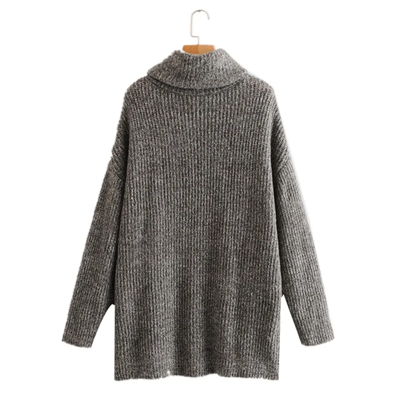 Women's Oversized Basic Knit Turtleneck Sweater Women's Solid Color Turtleneck Stand Collar Sweater High Street women clothing
Women's Oversized Basic Knit Turtleneck Sweater Women's Solid Color Turtleneck Stand Collar Sweater High Street women clothing