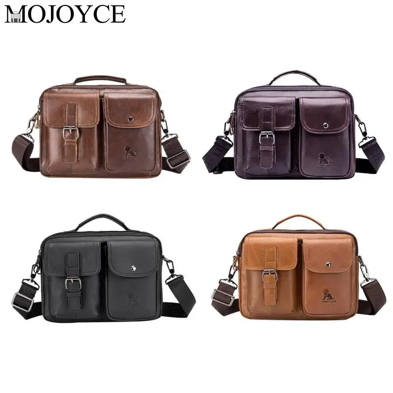 Vintage Genuine Leather Business Handbags Men Casual Shoulder Crossbody Bag
Vintage Genuine Leather Business Handbags Men Casual Shoulder Crossbody Bag