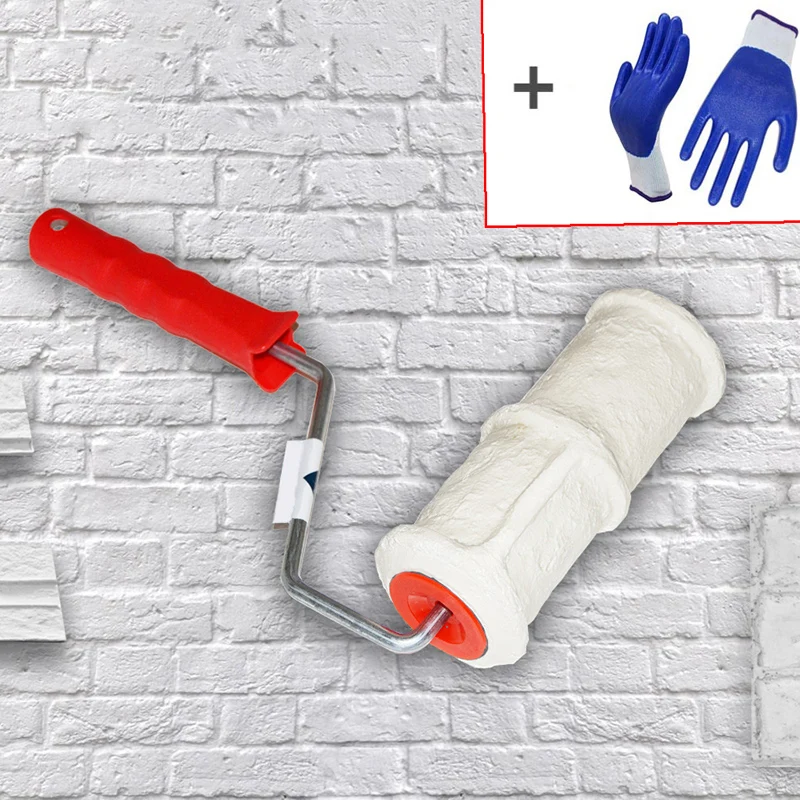 DIY Pattern Paint Roller Polyurethane Tool Environmental Protection Stamp Roller Decorative Cylinder Imitate Stone for Wall
DIY Pattern Paint Roller Polyurethane Tool Environmental Protection Stamp Roller Decorative Cylinder Imitate Stone for Wall