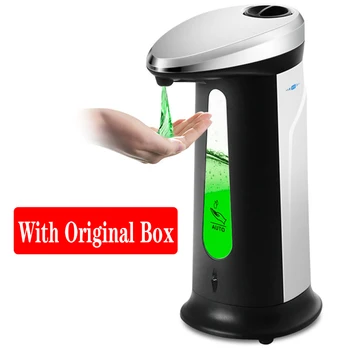 84PCS best price for VIP with Original Box 400Ml Automatic Soap Dispenser Smart Sensor Touchless Sanitizer Dispensador Bottle
84PCS best price for VIP with Original Box 400Ml Automatic Soap Dispenser Smart Sensor Touchless Sanitizer Dispensador Bottle