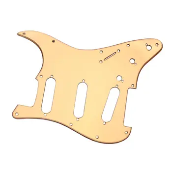 Mirror Gold SSS Scaratch Plate Pickguard for USA/Mex Strat Muscial Instrument Accessories 
Mirror Gold SSS Scaratch Plate Pickguard for USA/Mex Strat Muscial Instrument Accessories