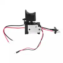 DC 12V 16A Electric Drill Control Switch Cordless Trigger Switch With Small Light For Power Tools Accessories Black
DC 12V 16A Electric Drill Control Switch Cordless Trigger Switch With Small Light For Power Tools Accessories Black