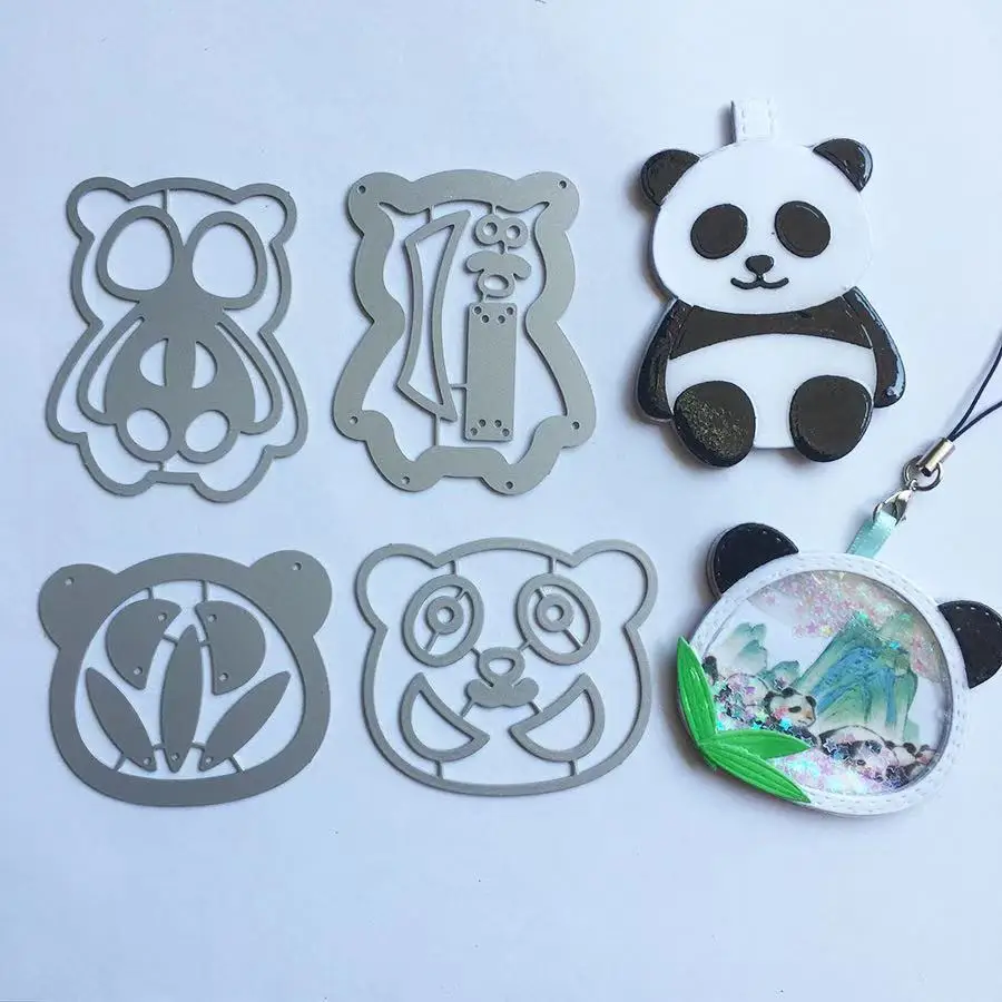 Pandas Shake Card Metal Cutting Dies Stencils For Scrapbooking Paper Cards latest style
Pandas Shake Card Metal Cutting Dies Stencils For Scrapbooking Paper Cards latest style