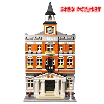 New series Town hall model set of building blocks fit 10224city creator technic figures Kid diy Toys birthday gift
New series Town hall model set of building blocks fit 10224city creator technic figures Kid diy Toys birthday gift