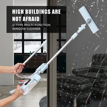 Window Glass Wiper Cleaner Brush Rod Scrubber Telescopic Window Cleaner Scraper With Spray Head Household Cleaning Tools
Window Glass Wiper Cleaner Brush Rod Scrubber Telescopic Window Cleaner Scraper With Spray Head Household Cleaning Tools