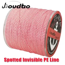 Jioudao Invisible PE Braided Fishing Wire 8Strands 300m Spotted Fishing Line Red Spot Multifilament Carp Fishing Line
Jioudao Invisible PE Braided Fishing Wire 8Strands 300m Spotted Fishing Line Red Spot Multifilament Carp Fishing Line