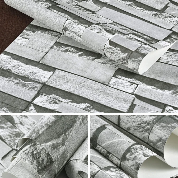Wallpaper PVC retro 3D stereo imitation stone texture wallpaper decoration bedroom TV wall living room wallpaper 53cm x 9.5 m 4 Mallzona H355689639c4941fabcc7bedca58de8deZ Wallpaper PVC retro 3D stereo imitation stone texture wallpaper decoration bedroom TV wall living room wallpaper 53cm x 9.5 m Mallzona