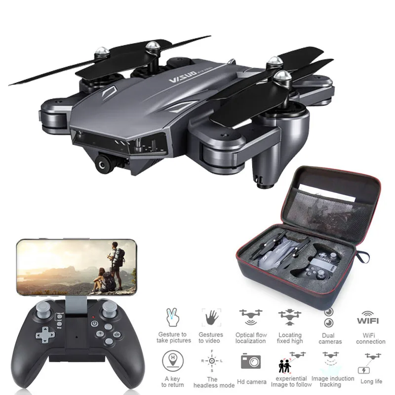 Visuo XS816 drone 4K Optical Flow Positioning Rc Quadcopter with Dual Camera Wifi FPV Drone Gesture Control Vs XS809HW XS809S
Visuo XS816 drone 4K Optical Flow Positioning Rc Quadcopter with Dual Camera Wifi FPV Drone Gesture Control Vs XS809HW XS809S