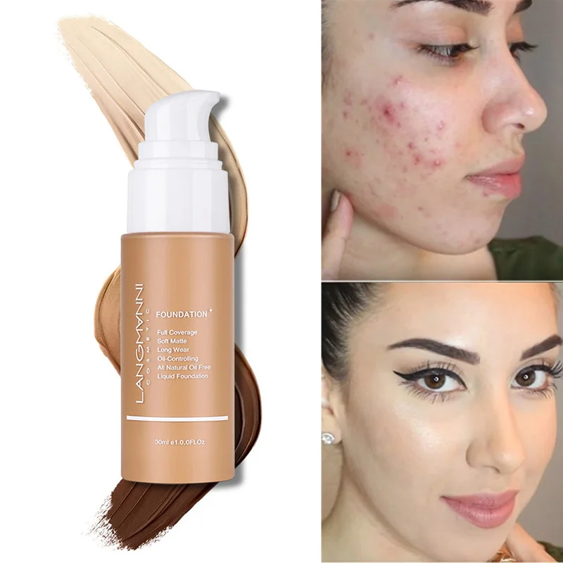 13 Colors Liquid Foundation 30ml Matte Oil Control Concealer Primer Base Face Make up Foundation Cream Professional Cosmetic
13 Colors Liquid Foundation 30ml Matte Oil Control Concealer Primer Base Face Make up Foundation Cream Professional Cosmetic
