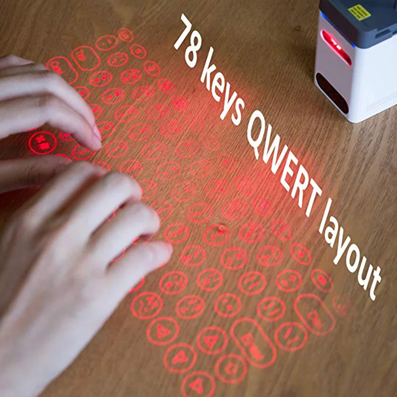 phone keyboard Bluetooth virtual laser keyboard Wireless Projection mini keyboard Laptop Mobile Phone Bracket Mobile Power
phone keyboard Bluetooth virtual laser keyboard Wireless Projection mini keyboard Laptop Mobile Phone Bracket Mobile Power