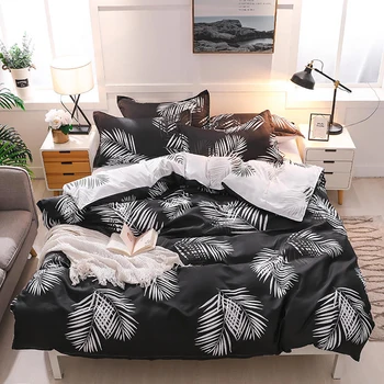 Thumbedding King Size Bedding Set Leaves Simple Classic Soft Duvet Cover Black Queen Full Twin Single Unique Design Bed Set
Thumbedding King Size Bedding Set Leaves Simple Classic Soft Duvet Cover Black Queen Full Twin Single Unique Design Bed Set