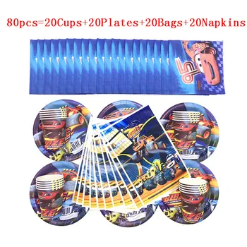 Hot Blaze and the Monster Machines Design Paper Cartoon Disposable Tableware Sets Kids Birthday Family Party Decoration Supplies
Hot Blaze and the Monster Machines Design Paper Cartoon Disposable Tableware Sets Kids Birthday Family Party Decoration Supplies