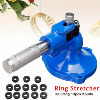 Ring Stretcher Solid Steel 13 Knurls Jewelry Making Roller Size Expander Stone Set Adjustment Easy Operate Machine Handheld
Ring Stretcher Solid Steel 13 Knurls Jewelry Making Roller Size Expander Stone Set Adjustment Easy Operate Machine Handheld