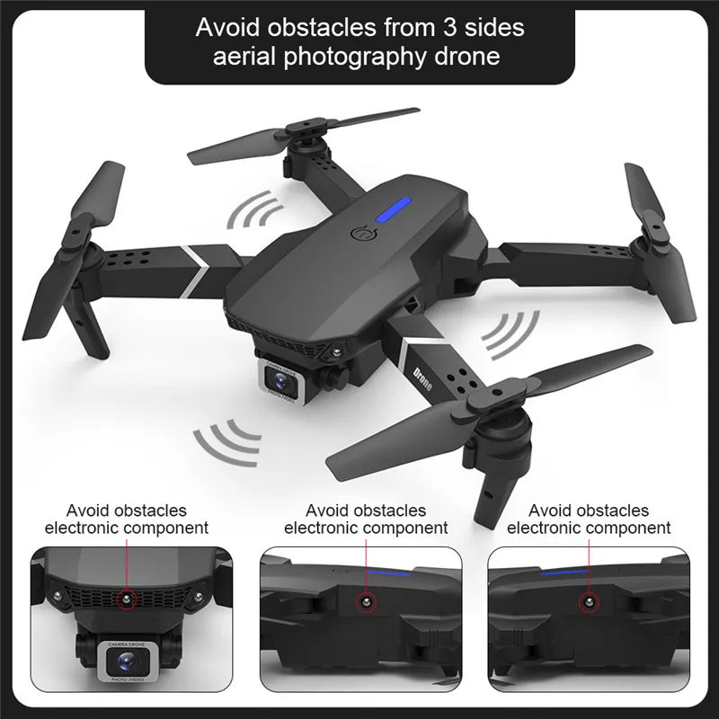 Upgraded E525 pro drone WIFI FPV Drone auto obstacle avoid Wide Angle HD 4K 1080P Camera Height Hold RC Foldable Quadcopter Dron
Upgraded E525 pro drone WIFI FPV Drone auto obstacle avoid Wide Angle HD 4K 1080P Camera Height Hold RC Foldable Quadcopter Dron