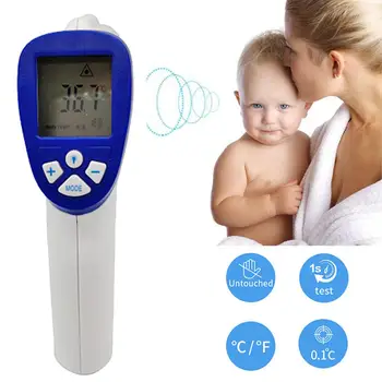 Portable Infrared Forehead Thermometer Non Contact Digital Temperature Meter Safe and healthy with beeped alert
Portable Infrared Forehead Thermometer Non Contact Digital Temperature Meter Safe and healthy with beeped alert