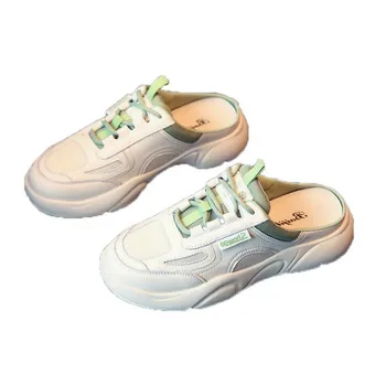 2020 Summer New Fashion Outer Wear Fashion All-match Lazy Baotou Single Shoes Half Slippers Women's Shoes 
2020 Summer New Fashion Outer Wear Fashion All-match Lazy Baotou Single Shoes Half Slippers Women's Shoes