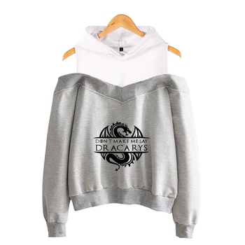 Cool Aikooki New Song of ice fire dracarys off-shoulder Hoodies Women Fashion Casual Sweatshirt wear Trendy leisure ms apparel
Cool Aikooki New Song of ice fire dracarys off-shoulder Hoodies Women Fashion Casual Sweatshirt wear Trendy leisure ms apparel