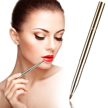 Pro Dual Head Makeup Brush Lip Brush Foundation Makeup Cosmetics Gold Adjustable Tool Retractable Eye Liner Eyeshadow Brush 1PC
Pro Dual Head Makeup Brush Lip Brush Foundation Makeup Cosmetics Gold Adjustable Tool Retractable Eye Liner Eyeshadow Brush 1PC