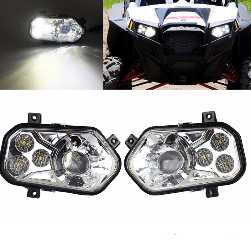 For Polaris ATV LED Headlight Left Right High Power headlamp for 2012-2013 Polaris RZR S Side X Sides Sportsman RZR 800 900 570
For Polaris ATV LED Headlight Left Right High Power headlamp for 2012-2013 Polaris RZR S Side X Sides Sportsman RZR 800 900 570