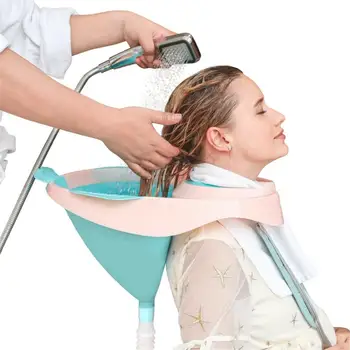 Upright Shampoo Artifact Plastic Front Buckle Design Home Use Grown Ups Confinement Shampoo Chair Patient Shampoo
Upright Shampoo Artifact Plastic Front Buckle Design Home Use Grown Ups Confinement Shampoo Chair Patient Shampoo