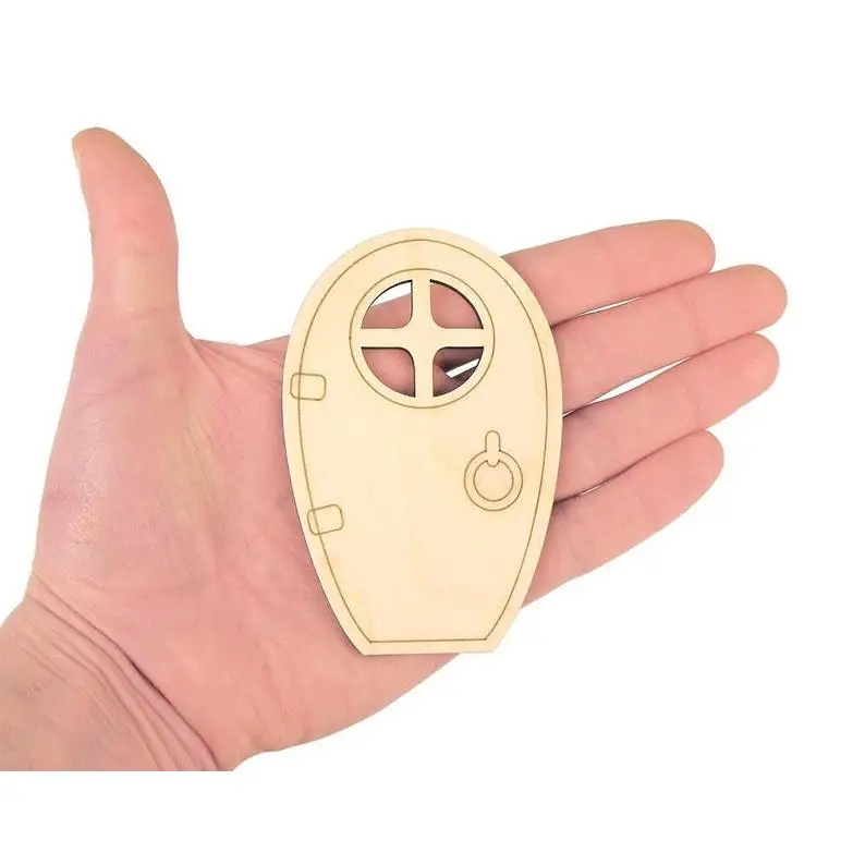 Wooden Fairy Door Shape (10cm) Craft Embellishments Decoration Gift 0148
Wooden Fairy Door Shape (10cm) Craft Embellishments Decoration Gift 0148