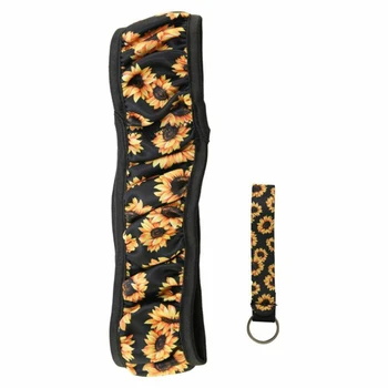 Auto Steering Wheel Cover Sunflower Print + Keychain Neoprene Car Durable
Auto Steering Wheel Cover Sunflower Print + Keychain Neoprene Car Durable