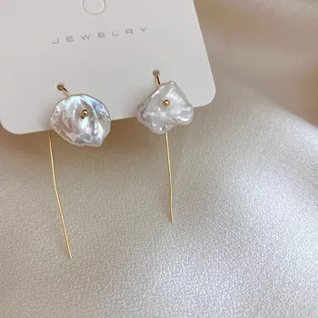 New Korea Earrings Retro Irregular Baroque Natural Freshwater Pearls Stud Earrings For Women Ear Ring Pendant Wedding Jewelry
New Korea Earrings Retro Irregular Baroque Natural Freshwater Pearls Stud Earrings For Women Ear Ring Pendant Wedding Jewelry