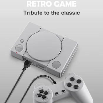 Classic 8-bit PS1 mini game console Handheld Game Player Built-in 650+ Games Video Games with 2 sensitive joysticks US Plug
Classic 8-bit PS1 mini game console Handheld Game Player Built-in 650+ Games Video Games with 2 sensitive joysticks US Plug